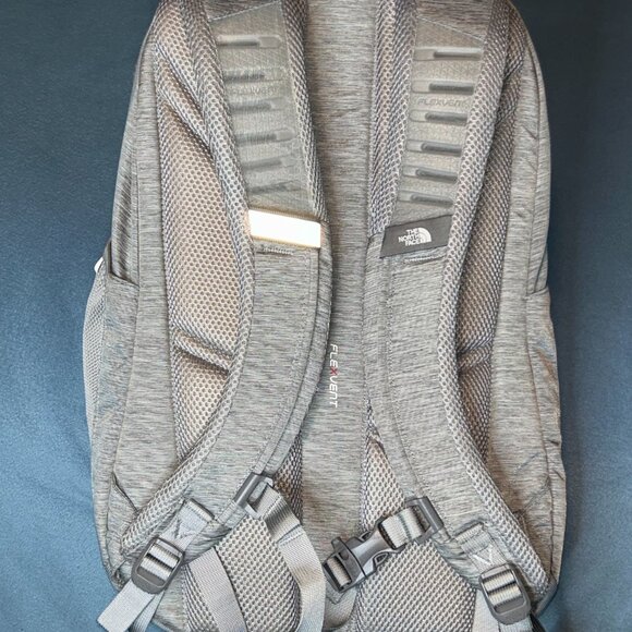 The North Face Jester Backpack – Heather Grey – Spacious/Durable/Great Condition - Picture 4 of 7